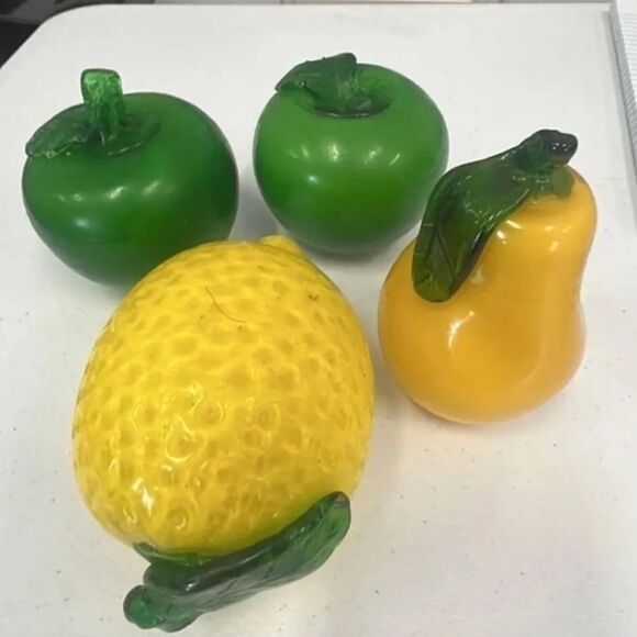 Large Glass Fruit - Picture 2 of 4